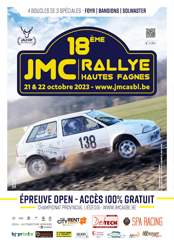 Inscription JMC Rallye
