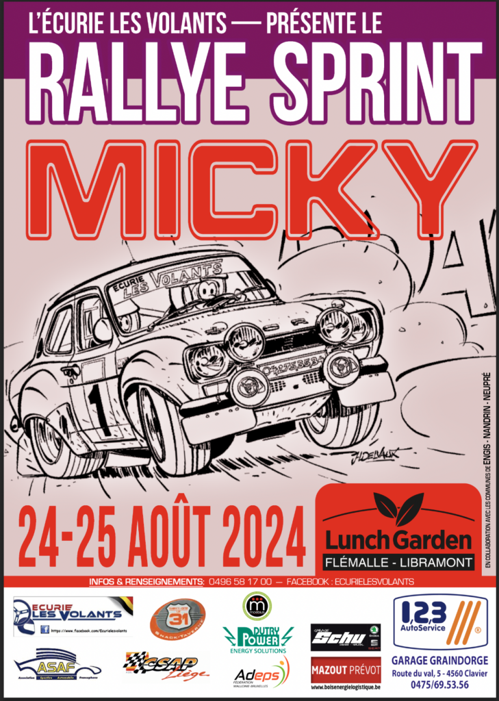 Inscription Rallye Sprint Micky