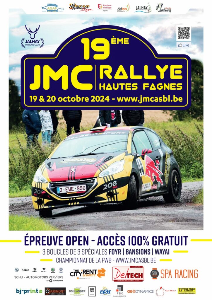 Inscription JMC Rallye