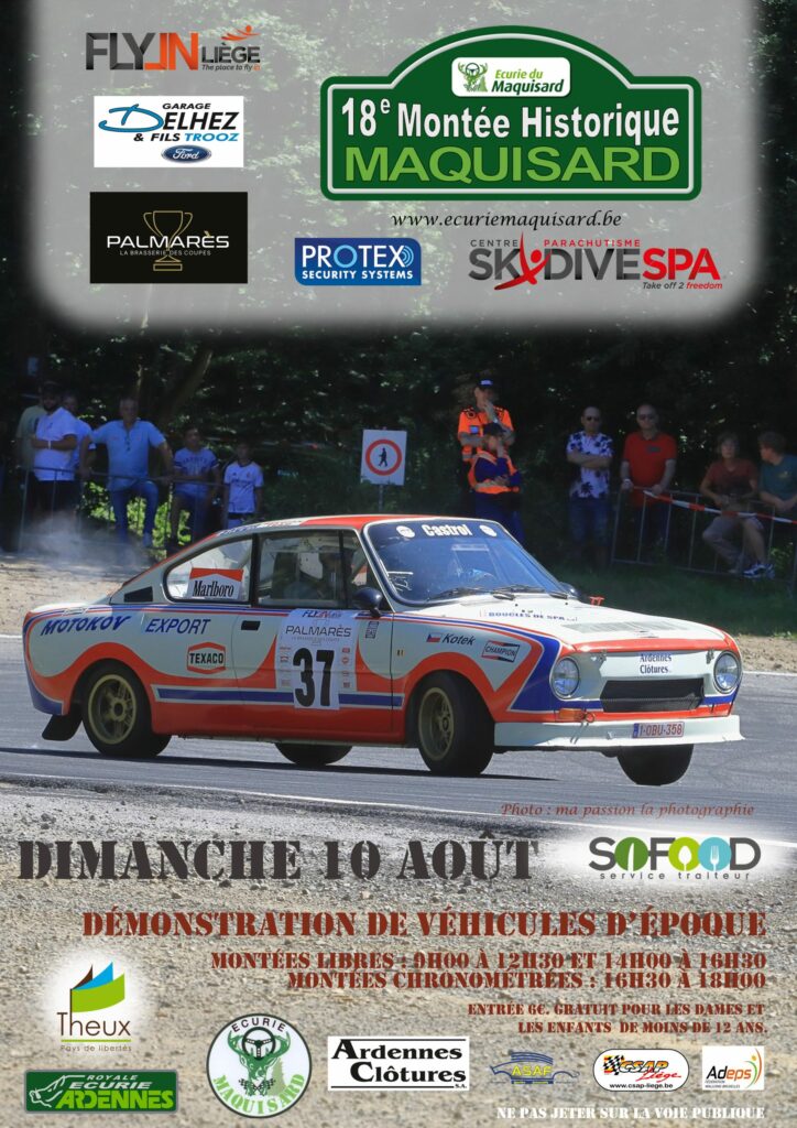 Inscription à la 18ème Montée Historique du Maquisard