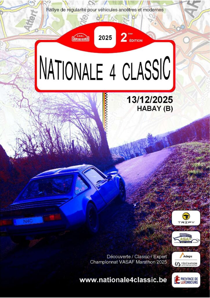 Inscription au 2ème Nationale 4 Classic