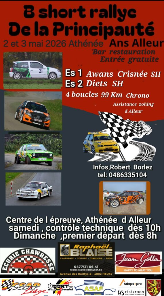 Inscription au B-Short de la Principauté